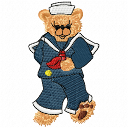 Teddy Embroidery Design 7 Teddy Embroidery Design 7